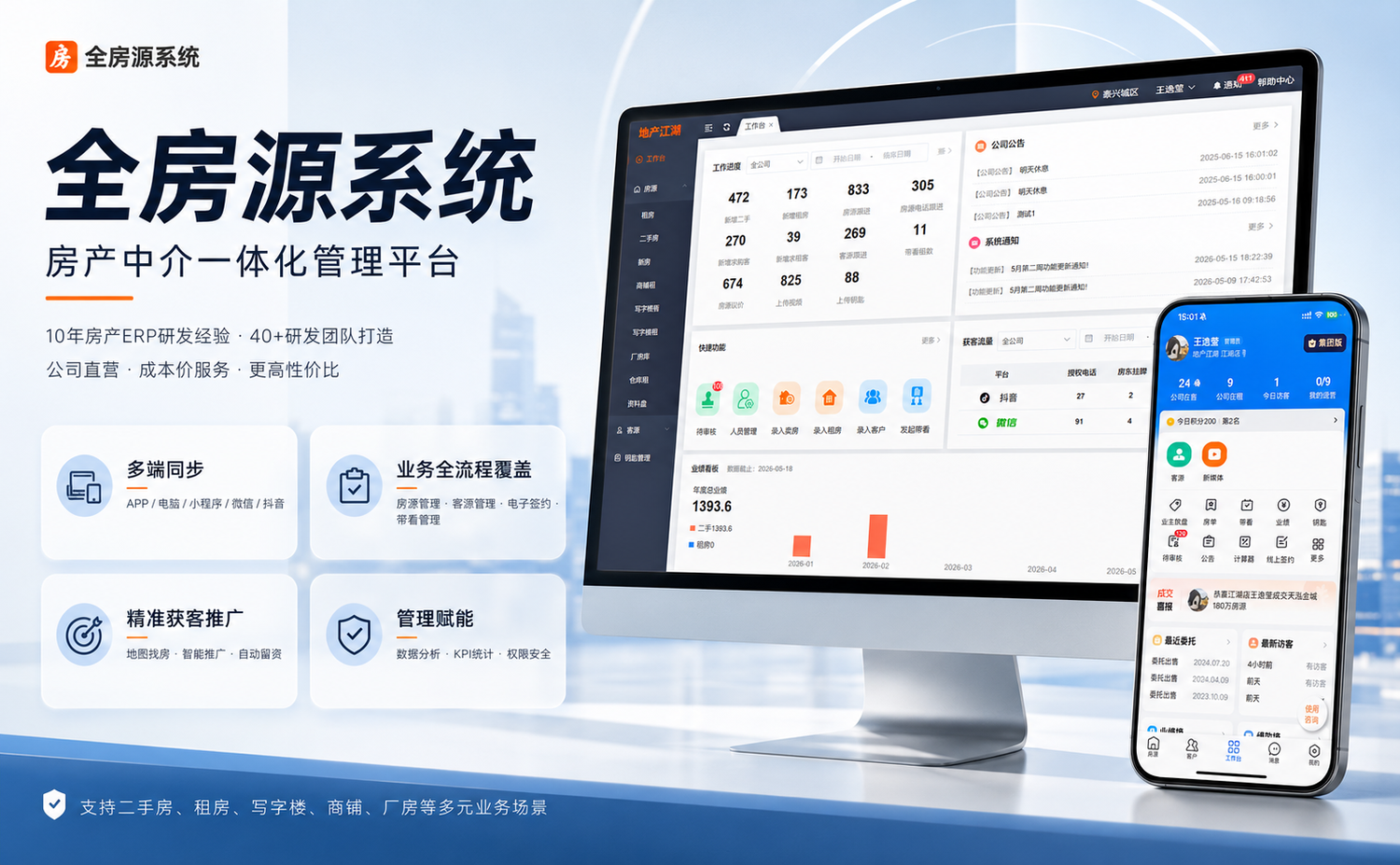 独立经纪人用什么中介房源管理系统好