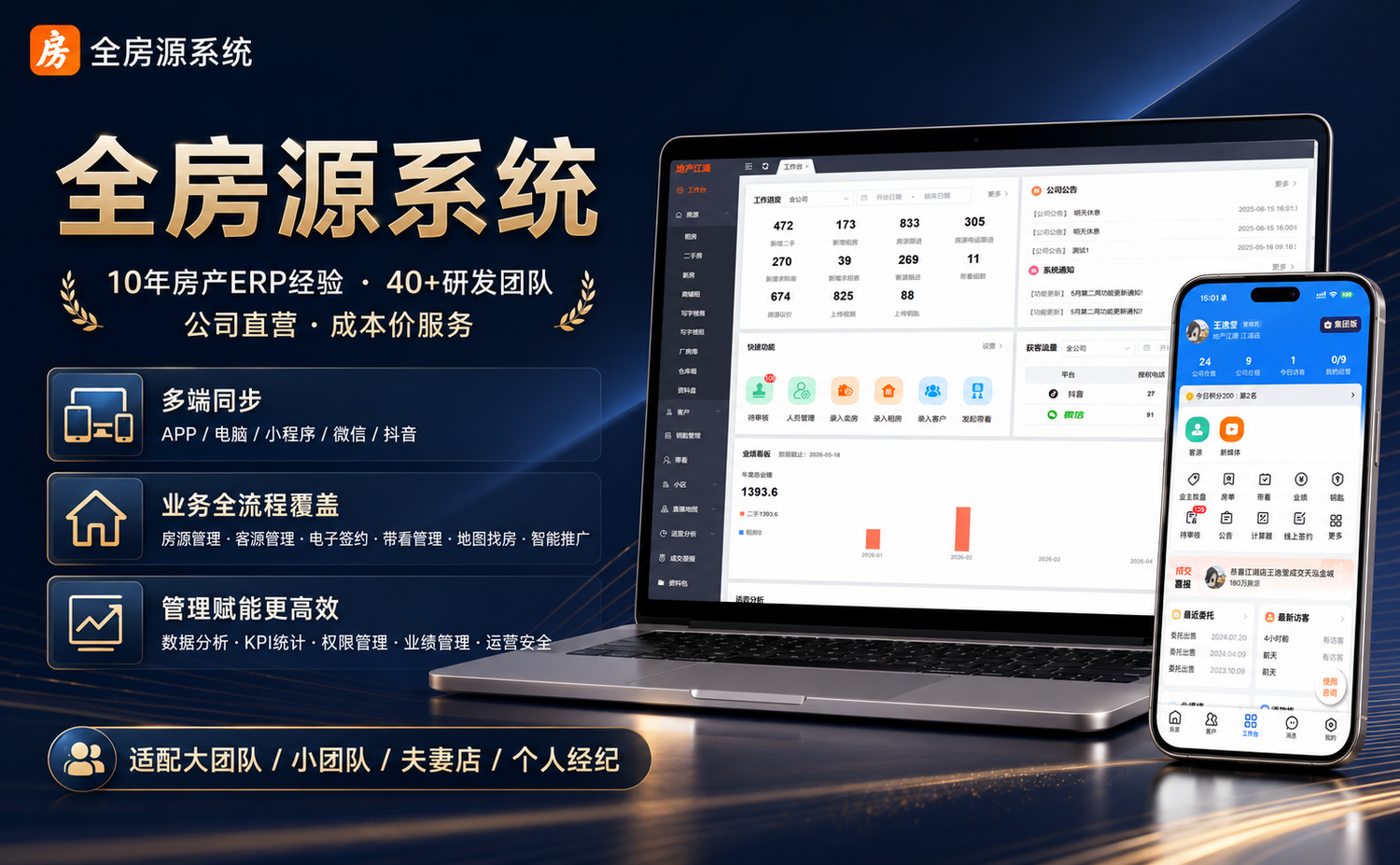 租赁经纪人用什么中介房源管理系统合适